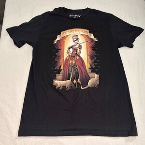 TeeFury God Save The Quinn Harley Quinn Graphic T-Shirt Black Women Medium